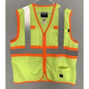 Walls Outdoor High Visual ANSI 2 3M Reflective Large Vest P85
